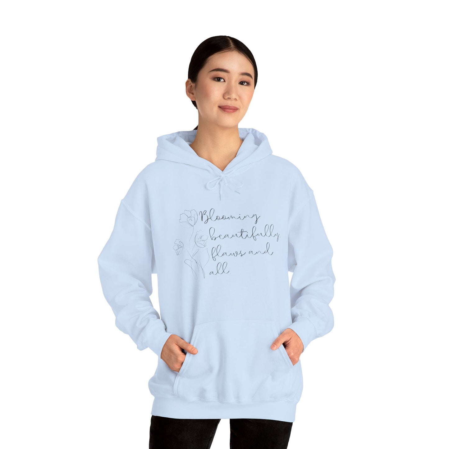 Blooming Beautifully Unisex Hooded Sweatshirt