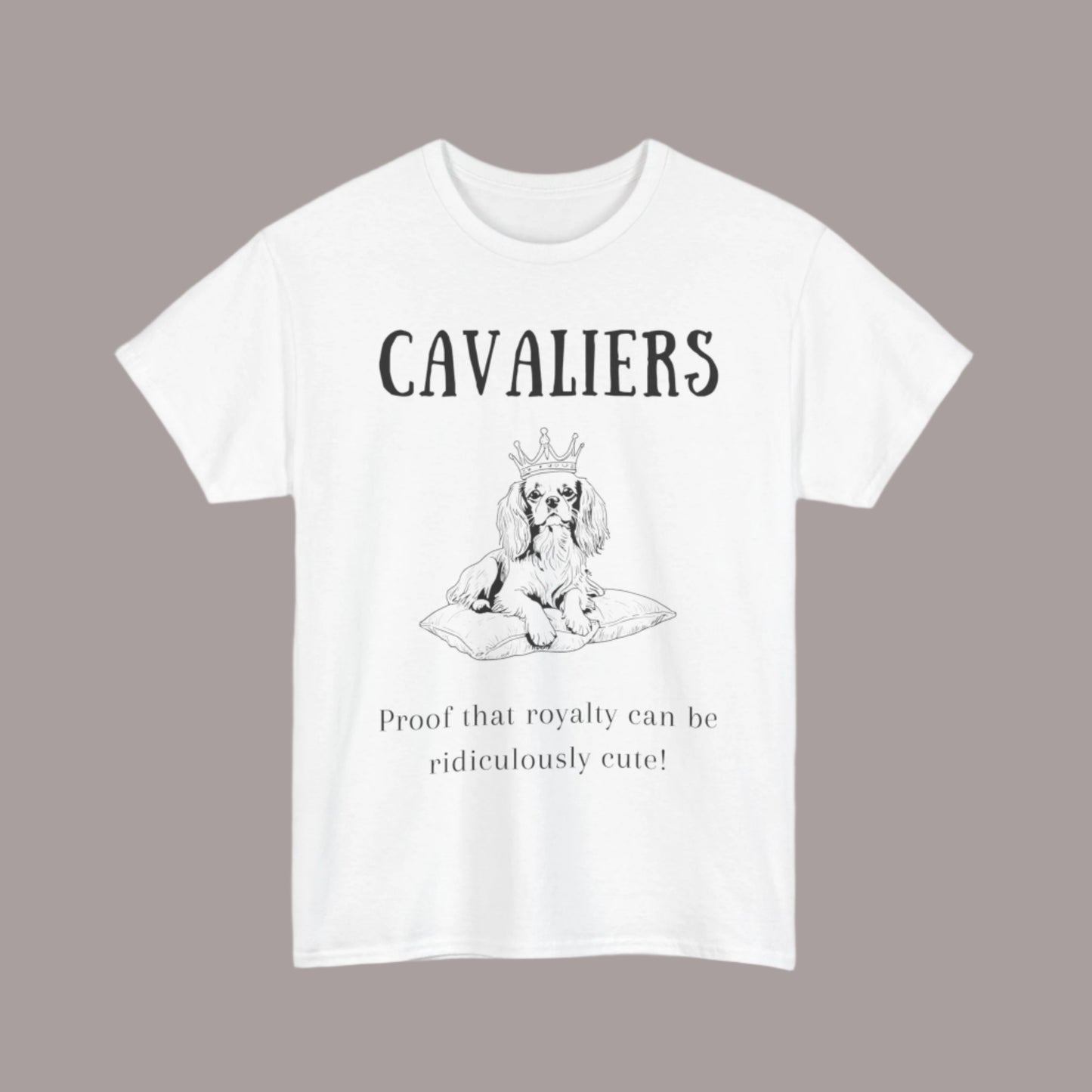 Cute Cavalier Royalty T-shirt