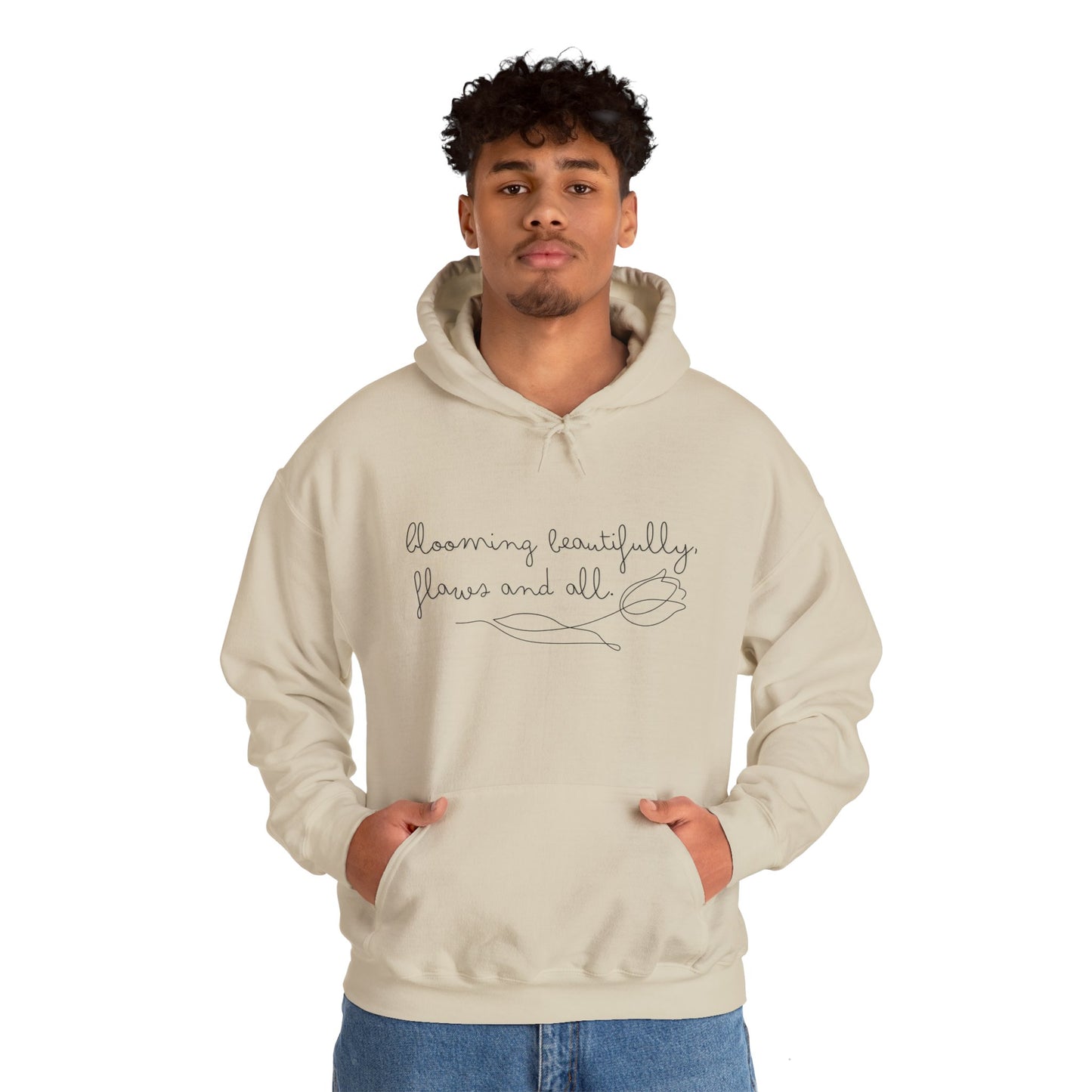 Blooming Beautifully Unisex Hooded Sweatshirt