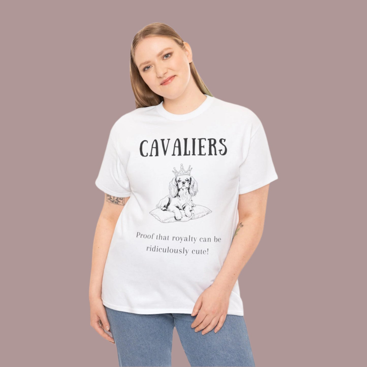 Cute Cavalier Royalty T-shirt