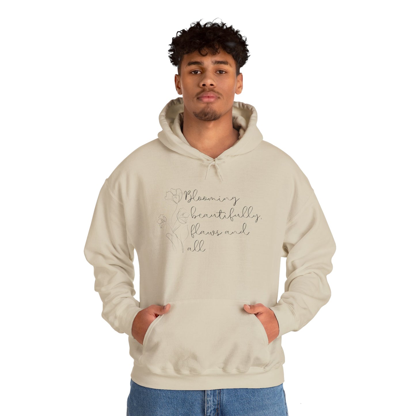 Blooming Beautifully Unisex Hooded Sweatshirt